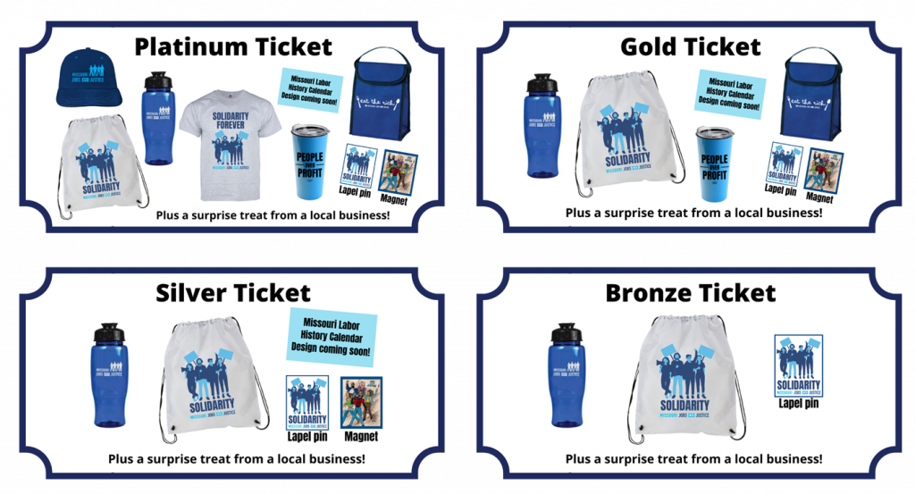 ticket package levels